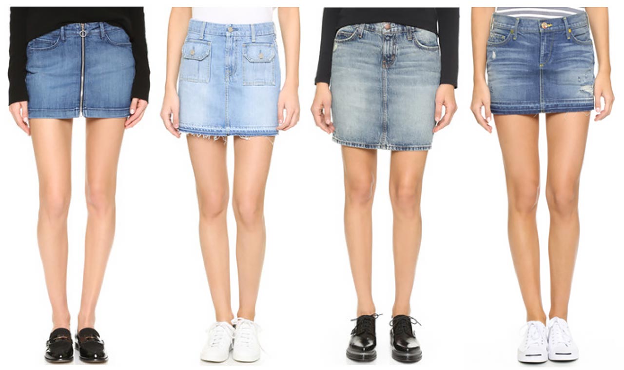Mini Jeans Skirt 117