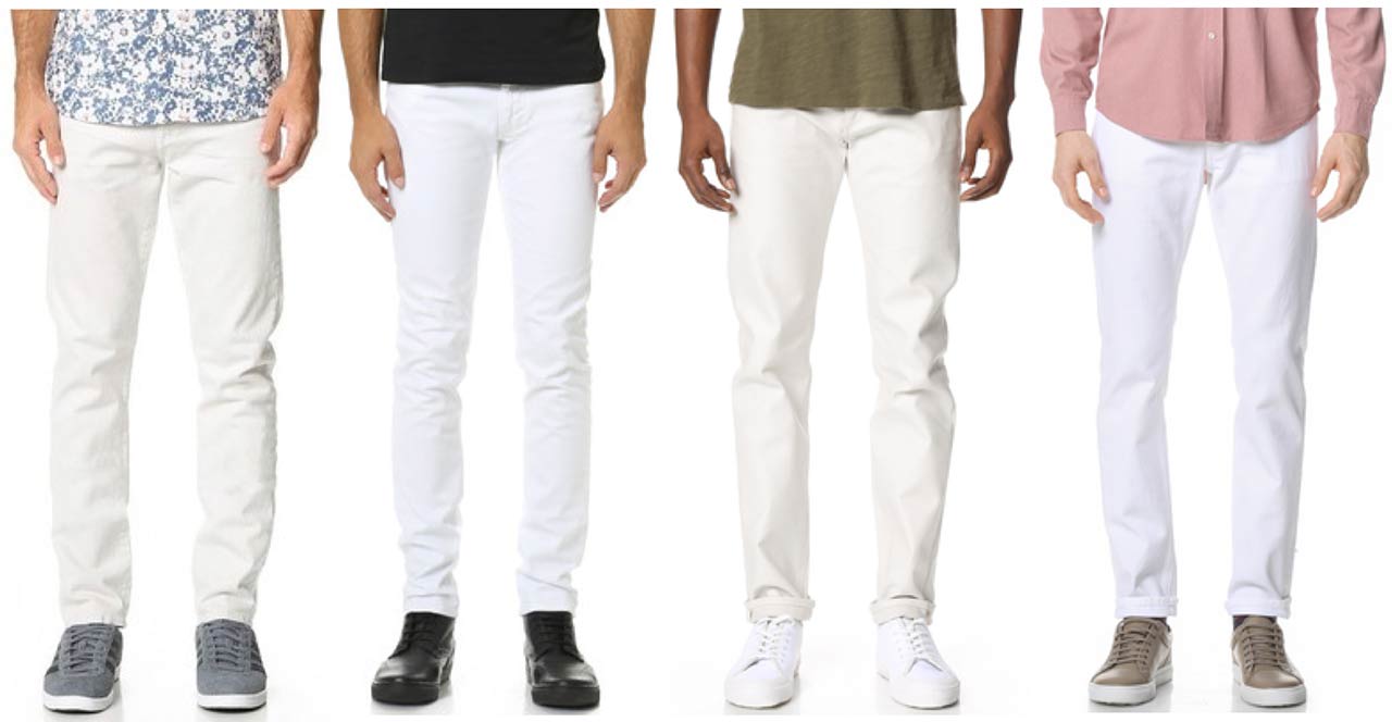 12 Cool White Men's Jeans For Summer & How To Style | The Jeans Blog