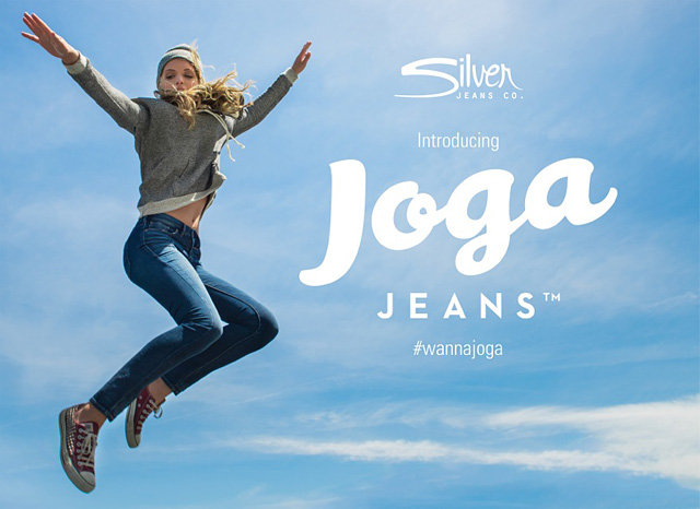 Joga Jeans Hybrid Denim Weave Sweatpants by Silver Jeans, Fashion Forward  Forecast, Curated Fashion Week Runway Shows & Season Collections, Trendsetting Styles by Designer Brands