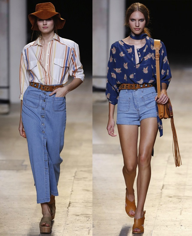 The SS15 Denim Trends From Paris Fashion Week – THE JEANS BLOG