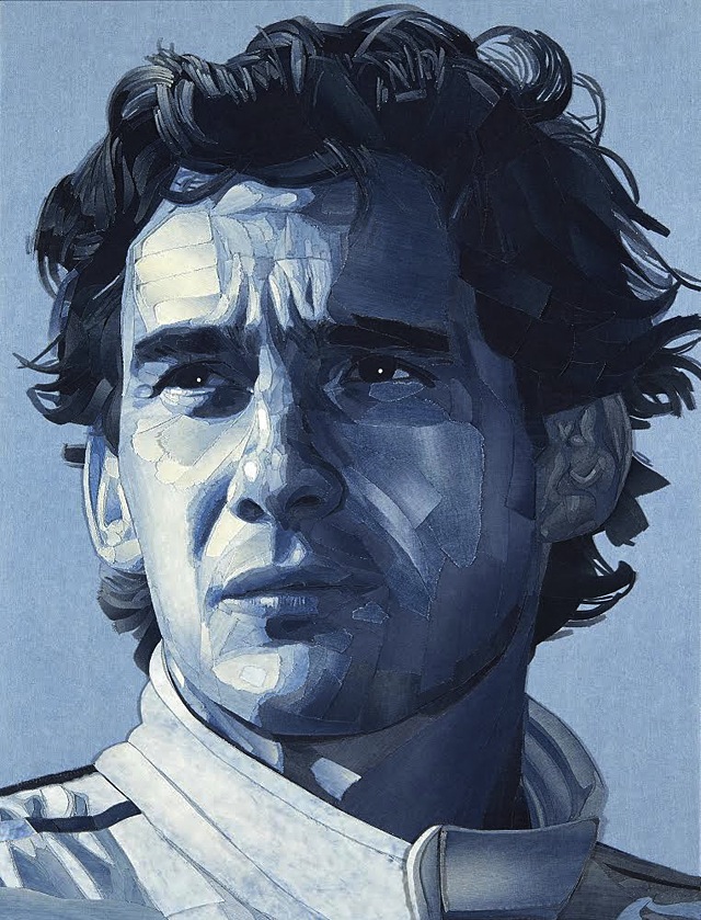 ian-berry-denimu-Ayrton-Senna-portrait