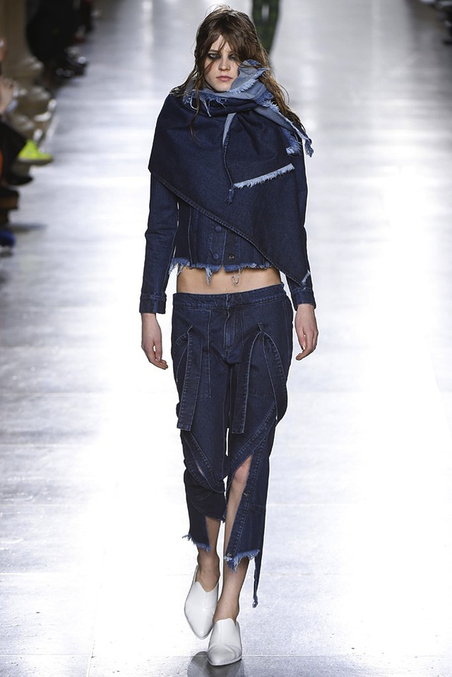 The FW15 Denim Trends From London Fashion Week – THE JEANS BLOG