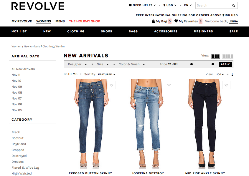 Inside REVOLVE Clothing’s Customer Service – THE JEANS BLOG