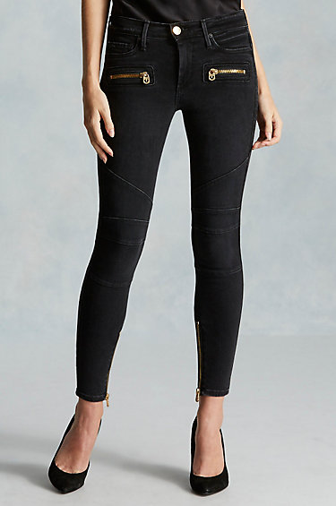 LaQuan Smith Piped Moto Pants | Galeries de la Capitale