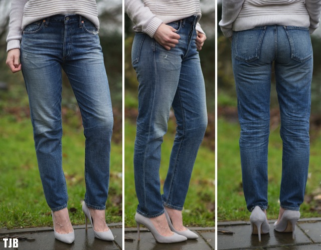 Citizens of Humanity Liya High Rise Classic Fit Jeans in Fade Out Review 11