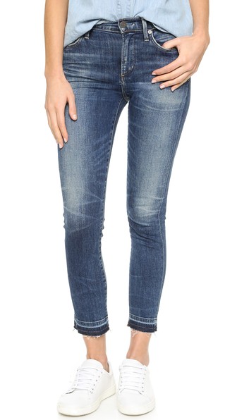 The 16 Best Frayed Raw Hem Skinny Jeans | The Jeans Blog