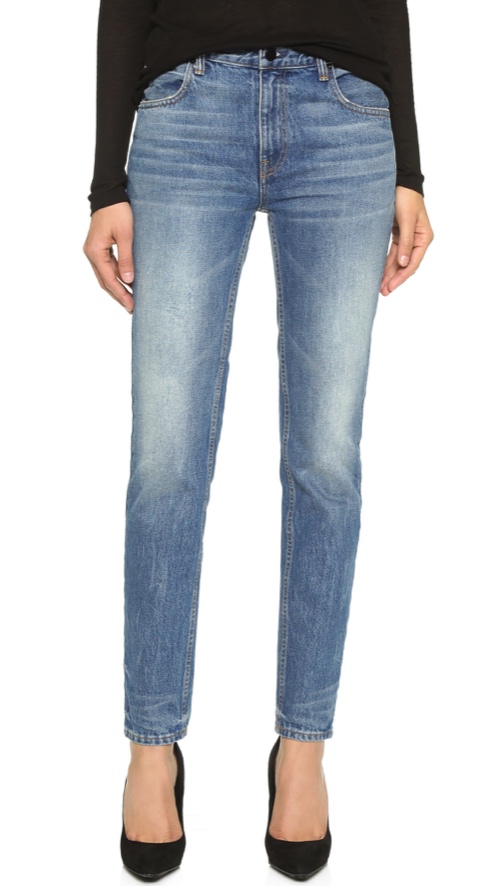 Denim x Alexander Wang 002 Relaxed Fit Skinny Jeans