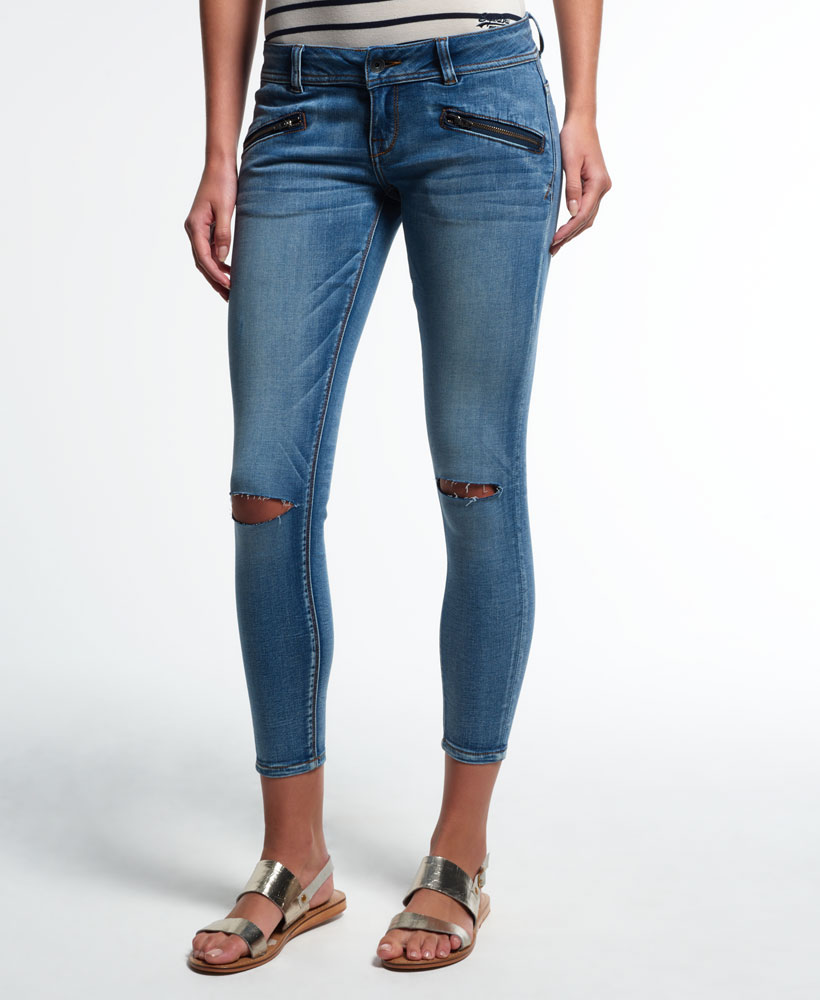 5 Hip Zipper Skinny Jeans For Summer