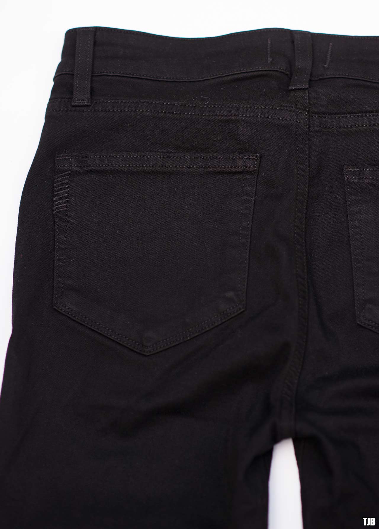 PAIGE High Rise Edgemont Jeans in Black Shadow Review - THE JEANS BLOG