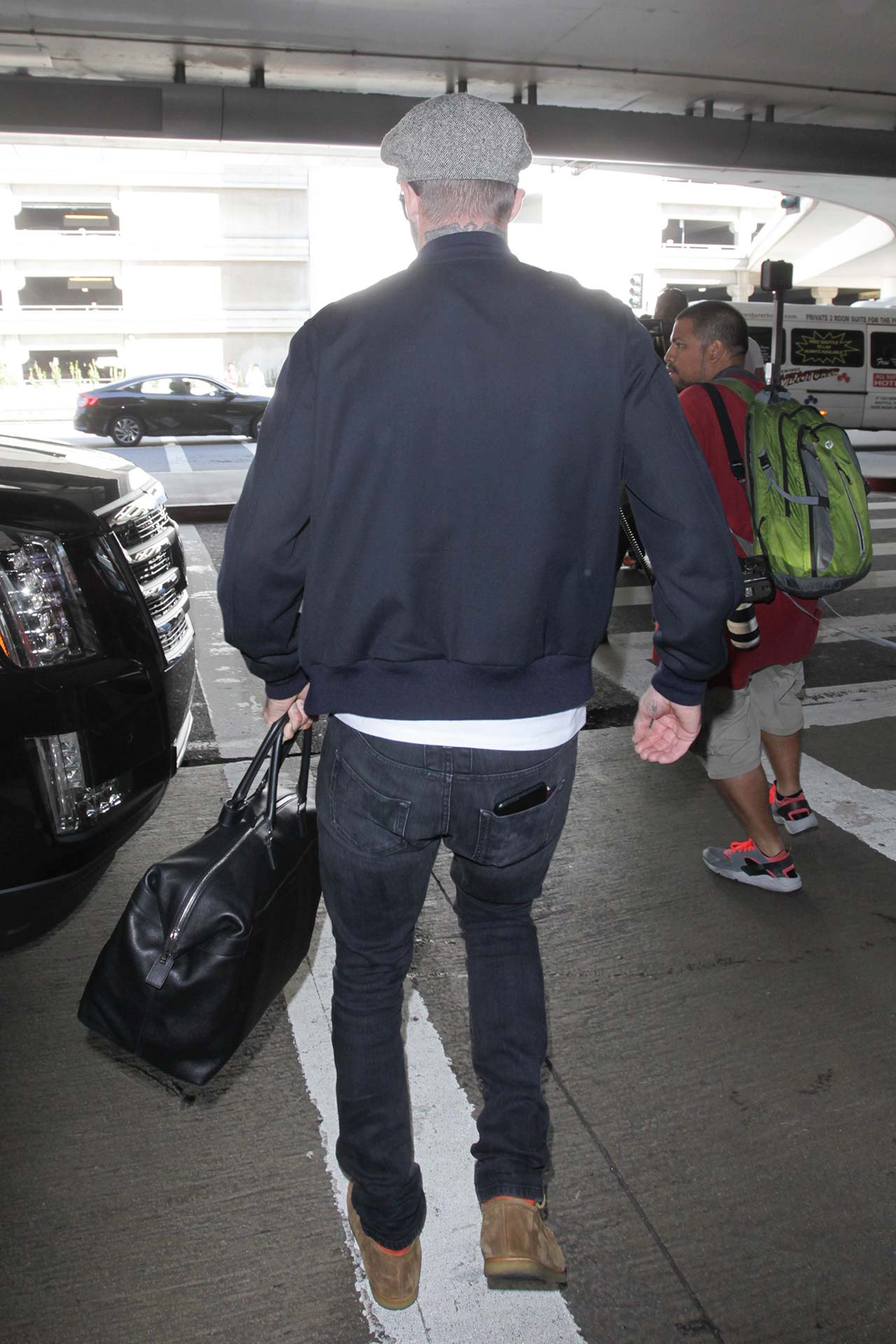 SPOTTED: David Beckham In Saint Laurent & Vans – PAUSE Online