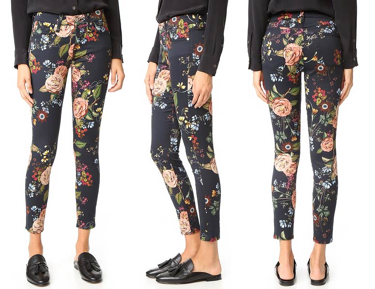 Seven for all mankind floral sale jeans