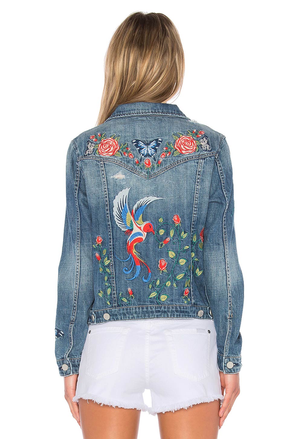 Find Of The Week: BLANK NYC Embroidered Denim Jacket - THE JEANS BLOG