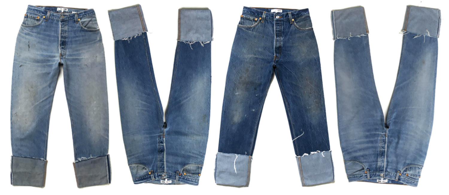 Denim Trend: Thick, Wide, Cuffed & Undone Jeans Hems - THE JEANS BLOG