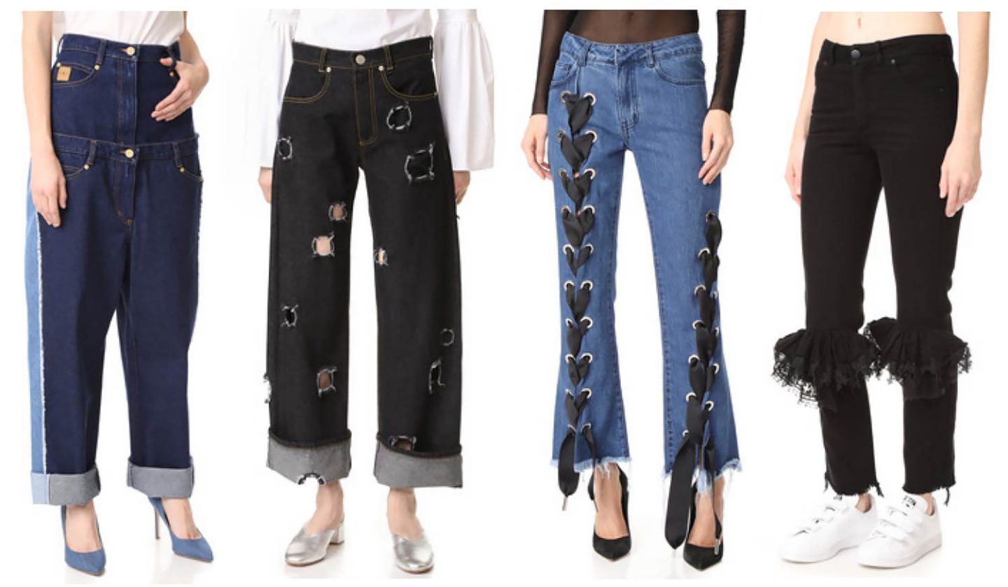 12 Craziest & Worst On Trend Jeans Of The Moment - THE JEANS BLOG