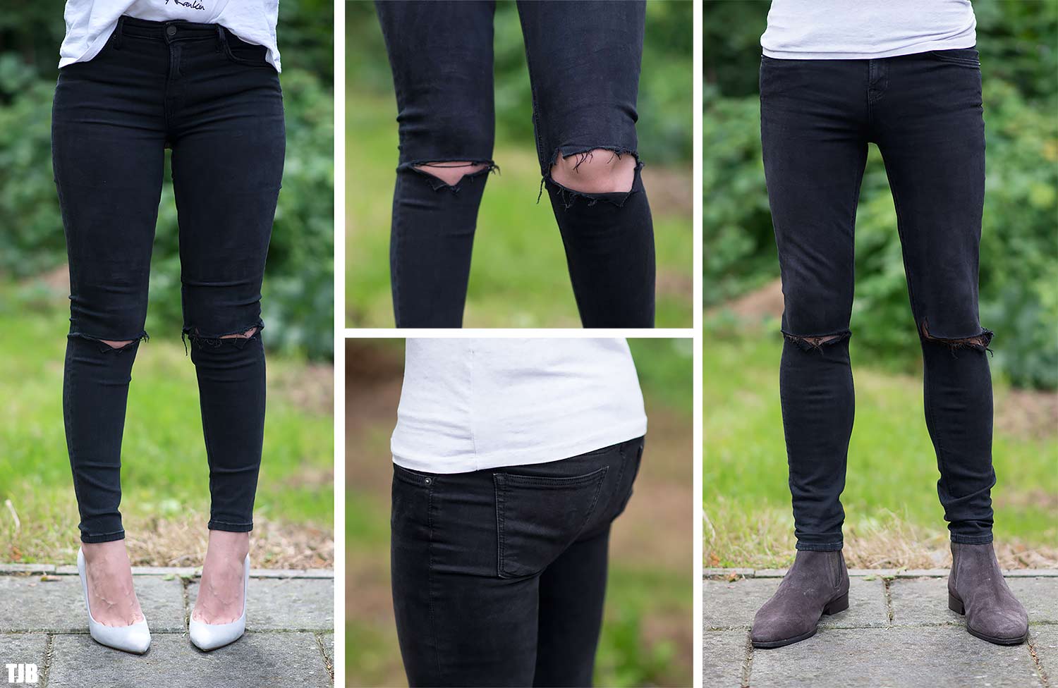 Double Review: GRLFRND Candice Skinny Jeans Men & Women - THE JEANS BLOG