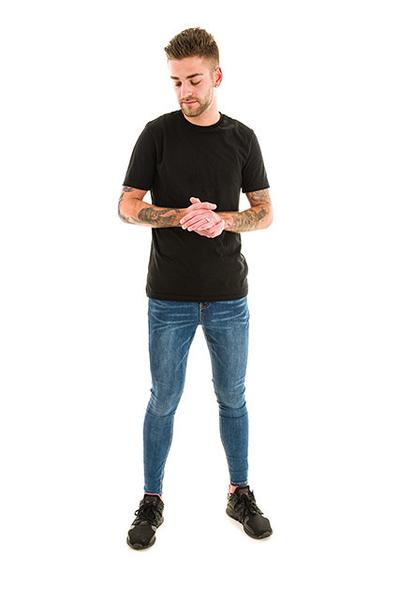 Men's Spray On Jeans  Super Skinny Fit Jeans - Legend London