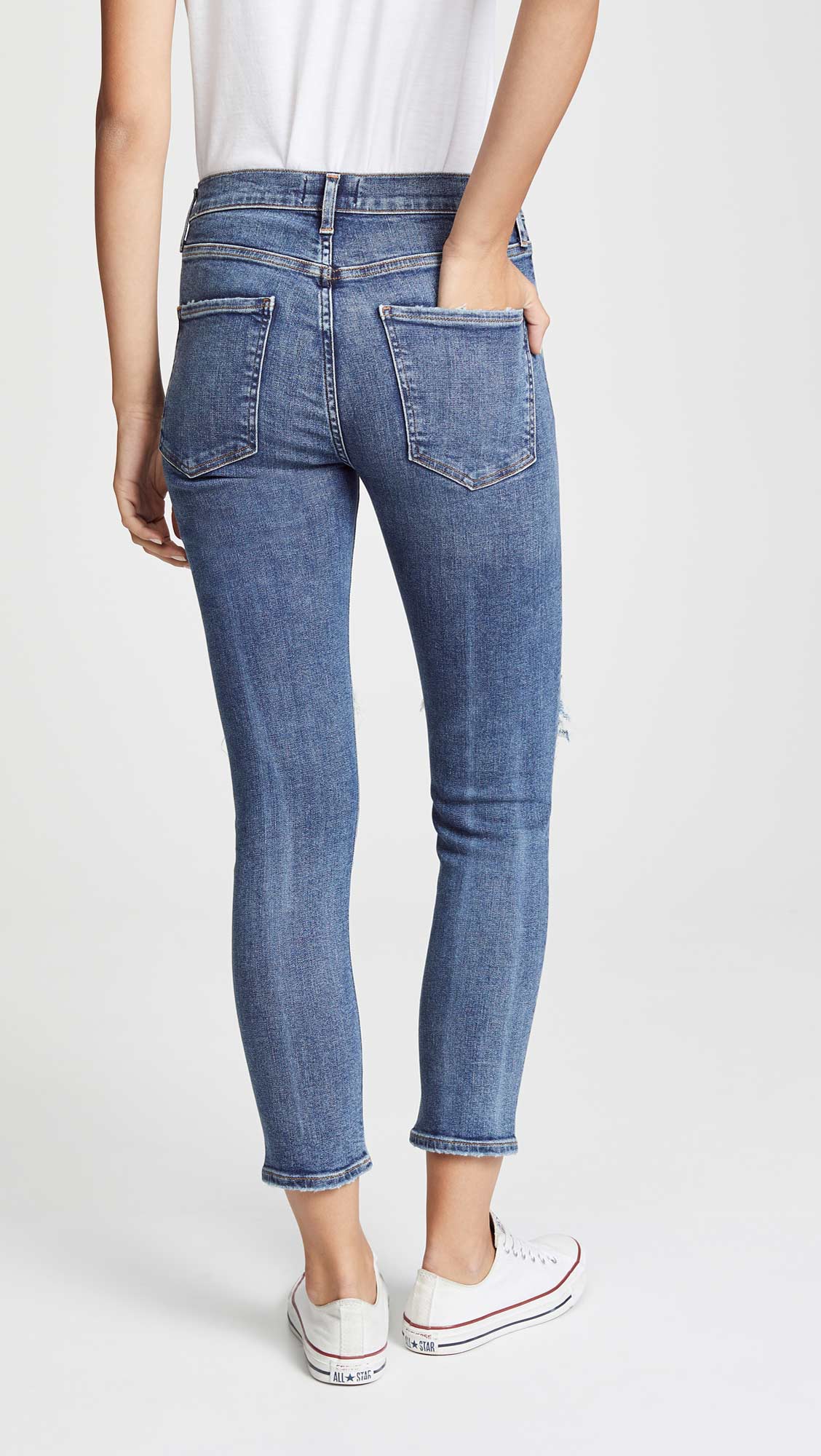 Find Of The Week AGOLDE Sophie High Rise Skinny Crop Jeans THE