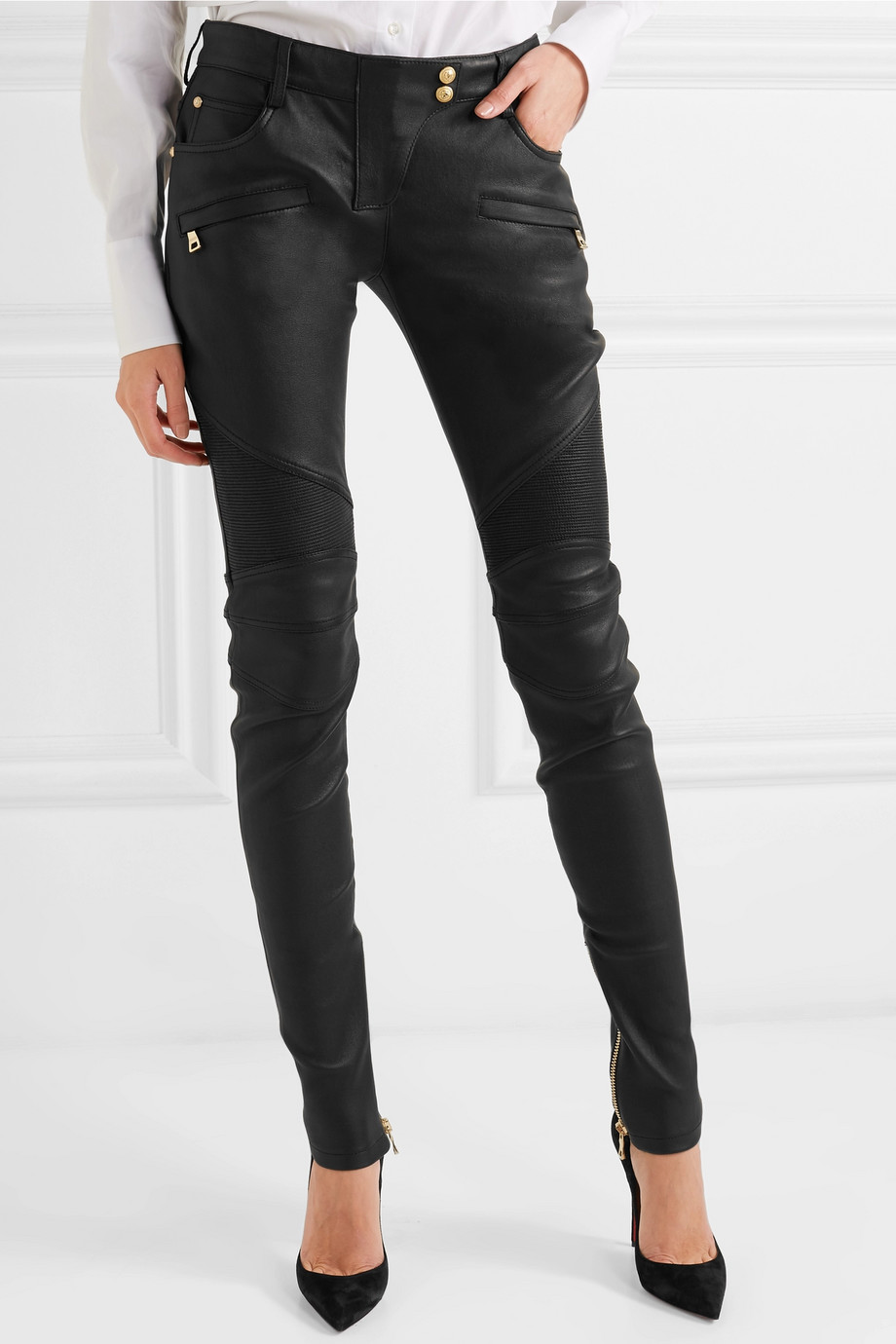 10 Designer Black Leather Pants For 2019 – THE JEANS BLOG