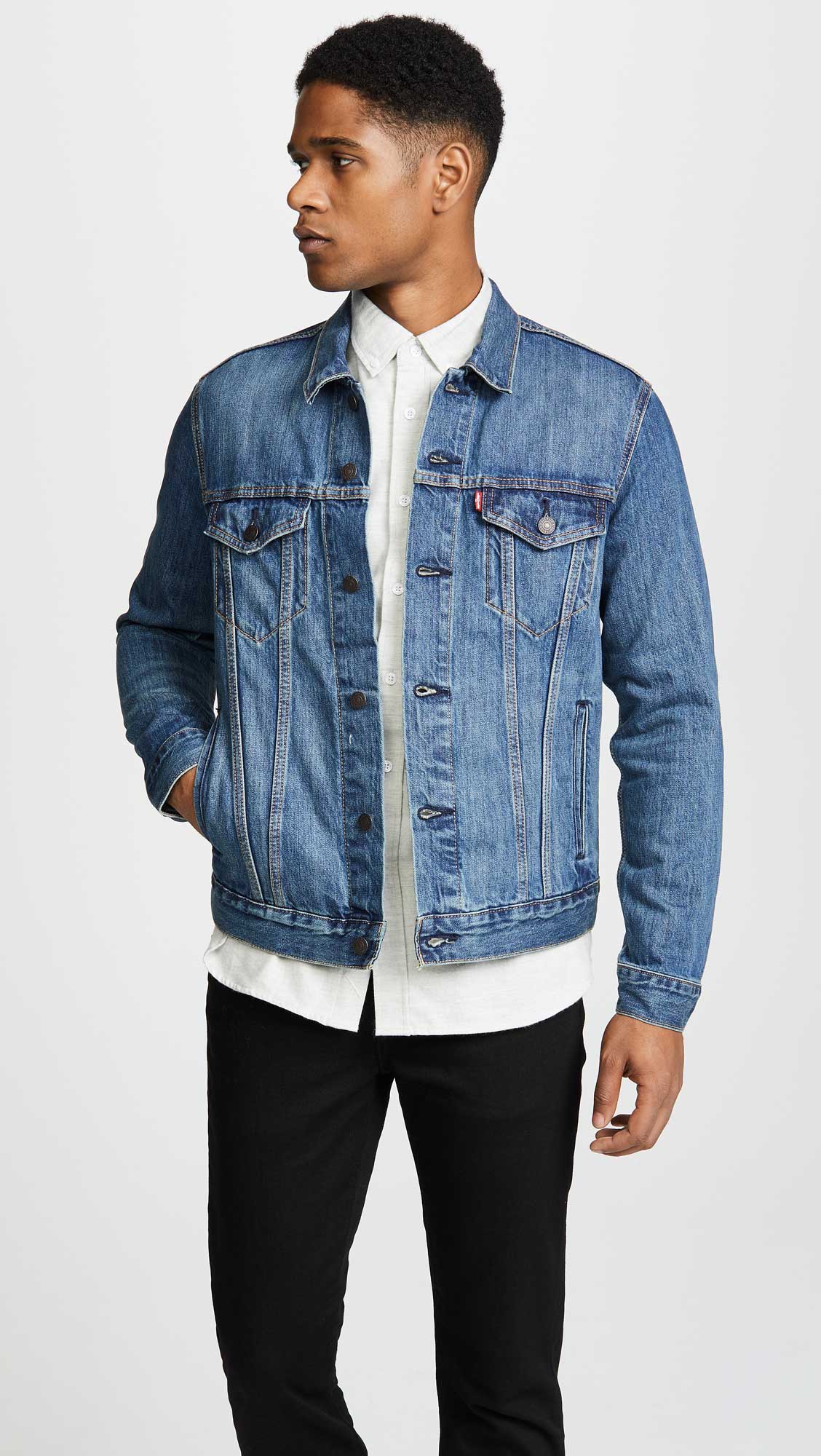 Find Of The Week: Levi's The Trucker Denim Jacket in The Shelf - THE JEANS  BLOG