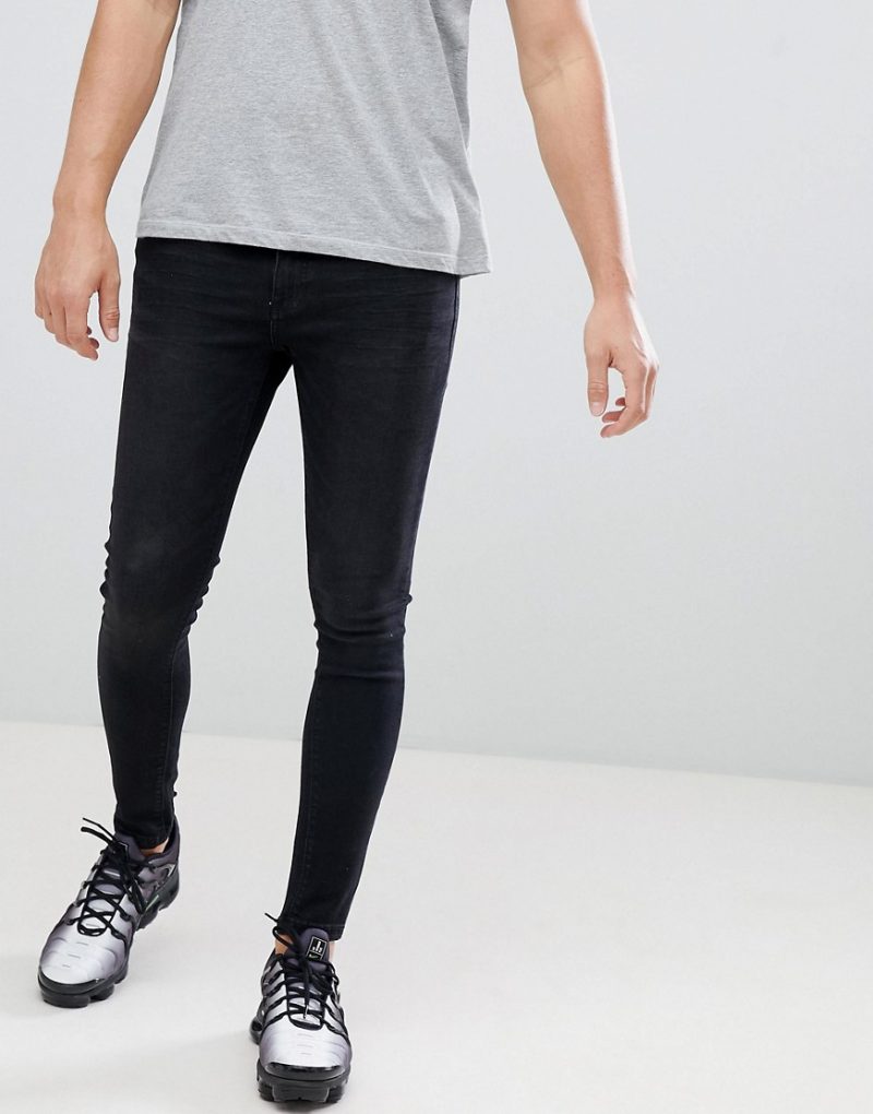 16 Extreme Super Skinny Spray On Black Jeans For Men Under £50 – THE ...