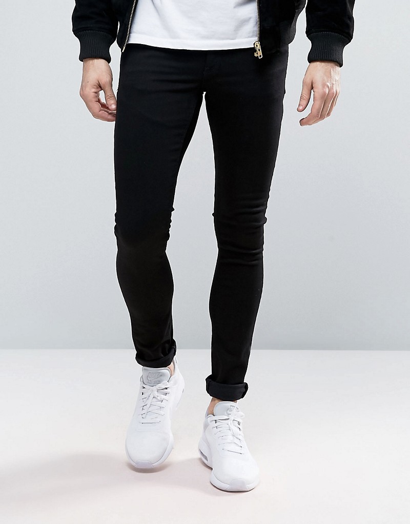 16 Extreme Super Skinny Spray On Black Jeans For Men Under £50 – THE ...