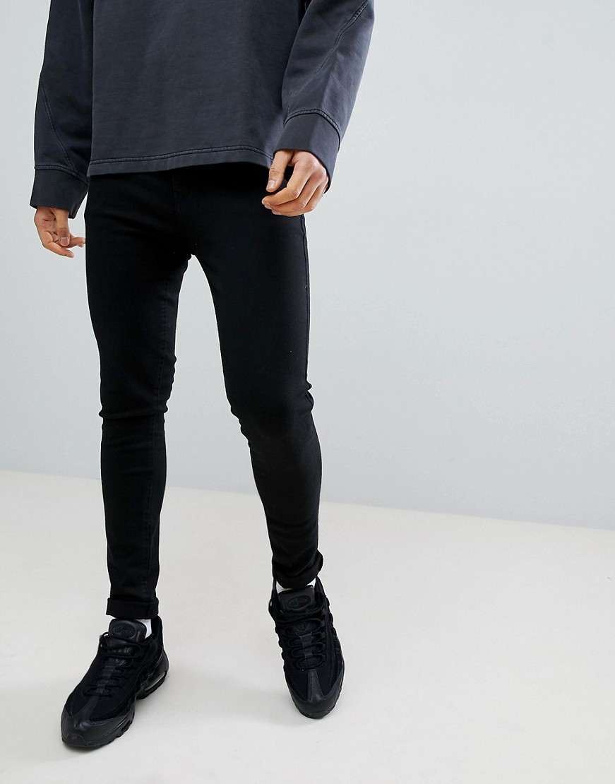 16 Extreme Super Skinny Spray On Black Jeans For Men Under £50 – THE ...