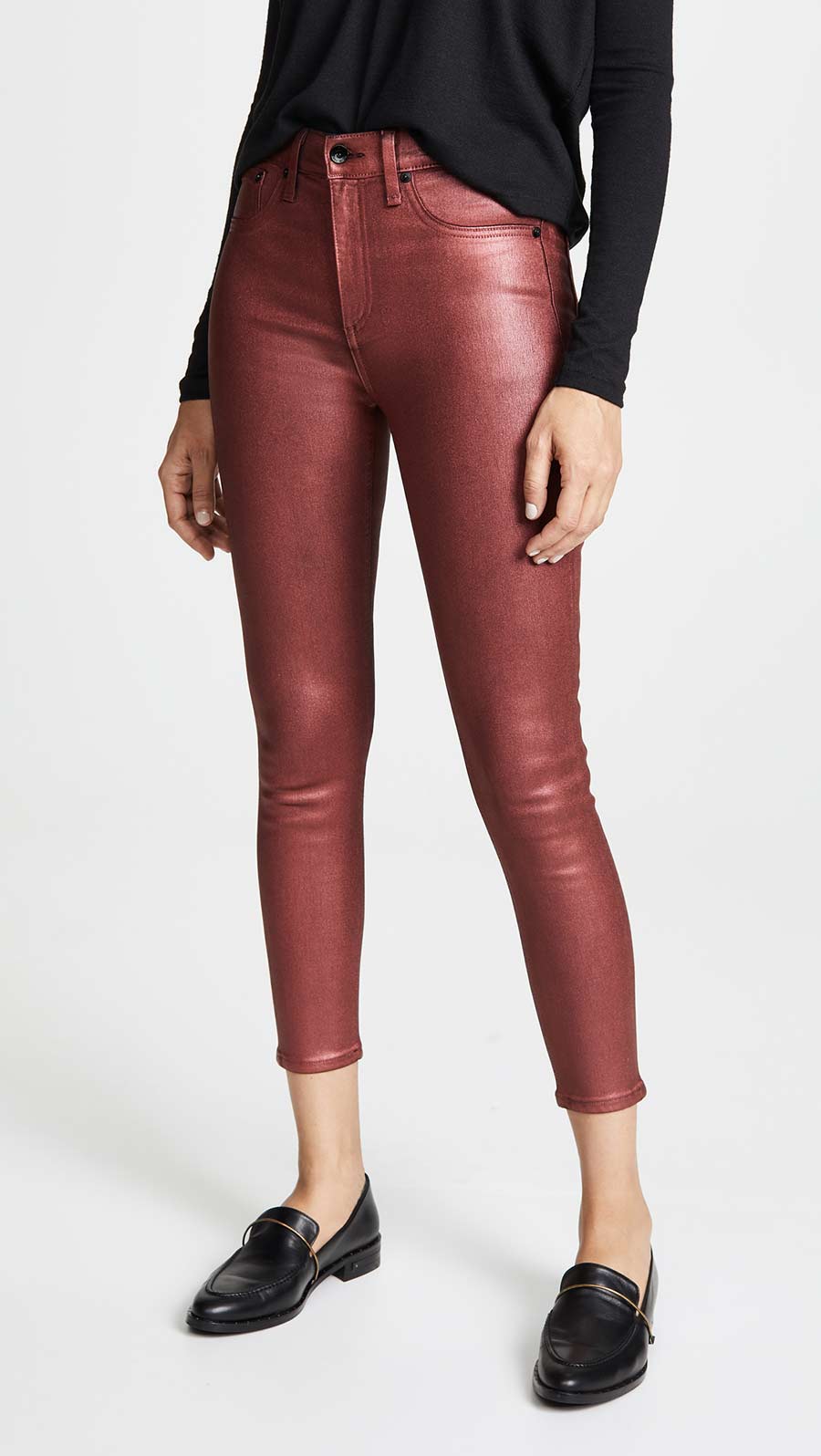 8 Must Have Festive Metallic Holiday Jeans - THE JEANS BLOG