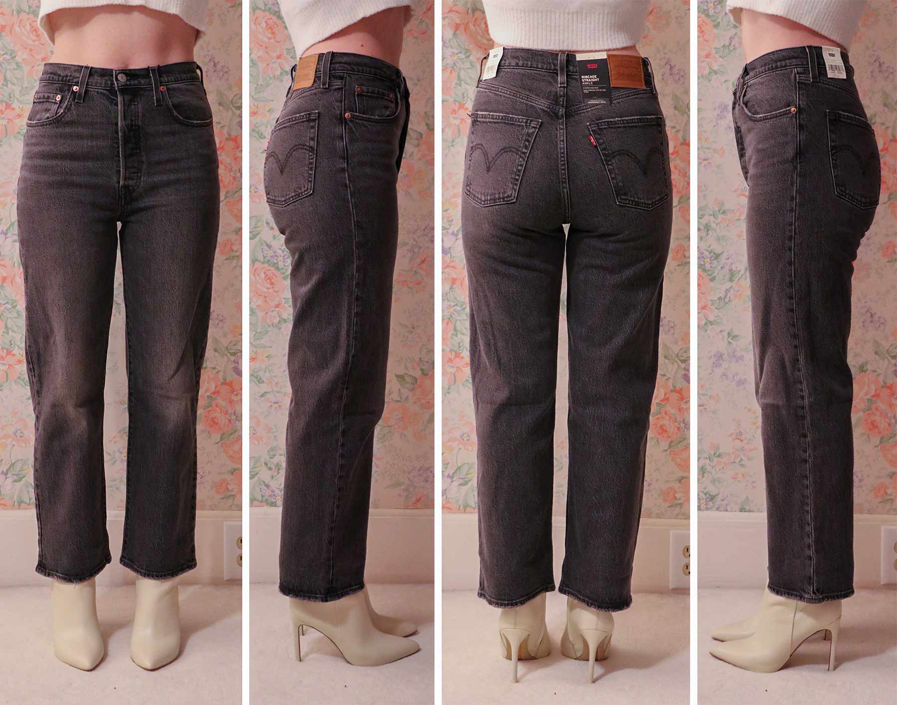 Levi's ribcage jeans skinny best sale