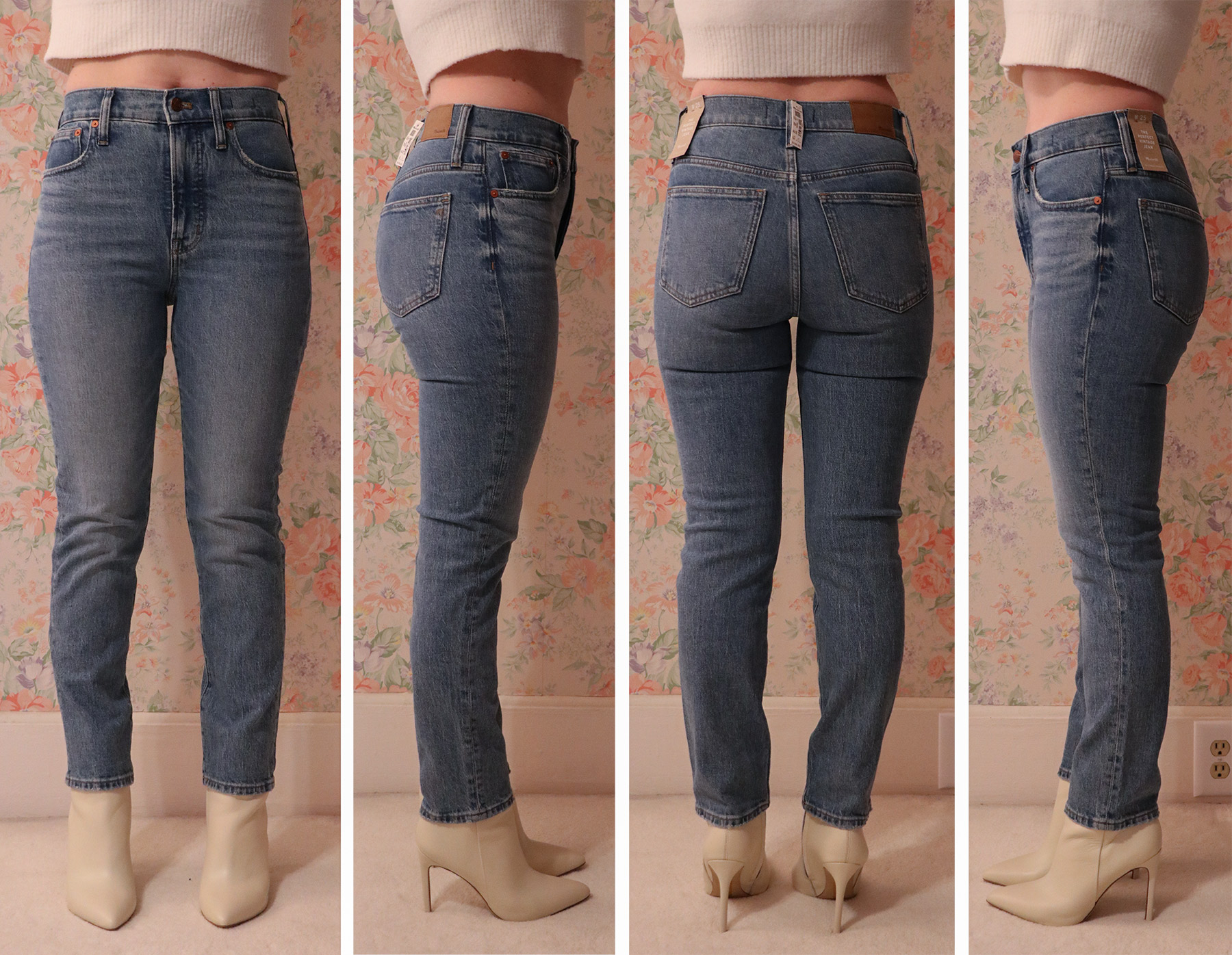 The Low-Rise Perfect Vintage Straight Jean in Lunar Wash