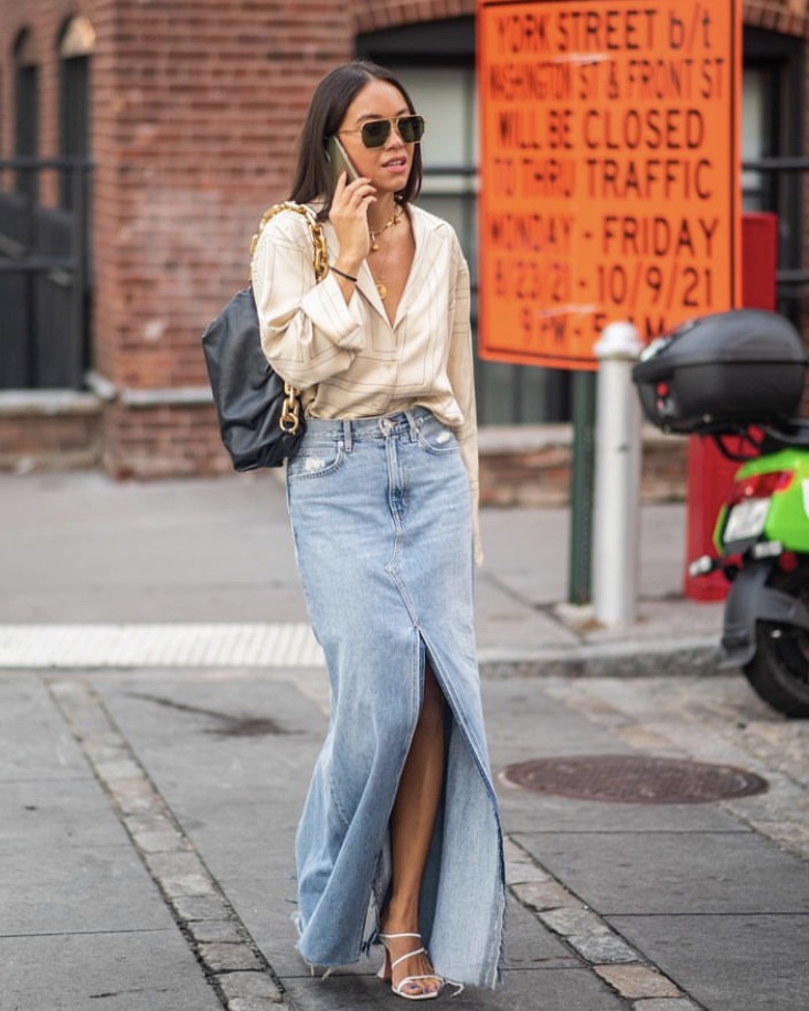 The best Shirts to Wear with Maxi Skirts all year long