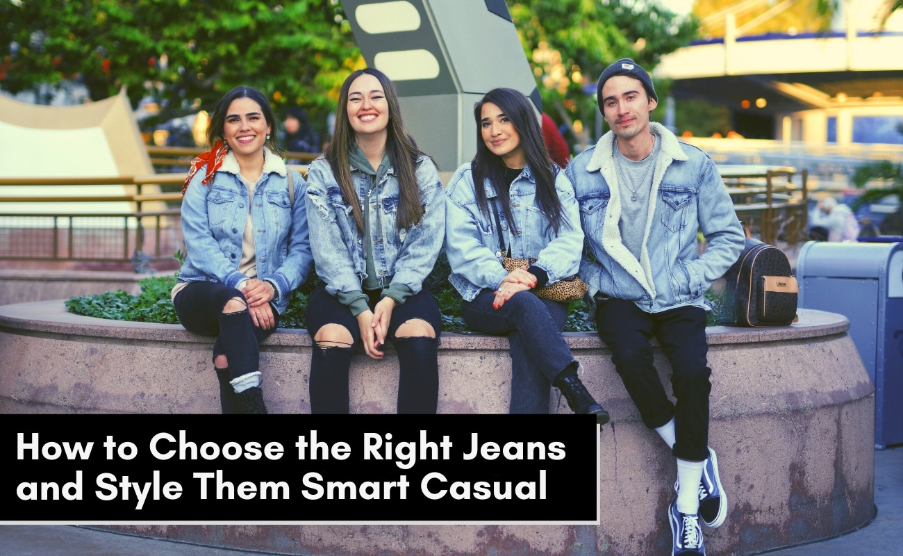 How to Choose The Right Jeans and Styling it Smart Casual