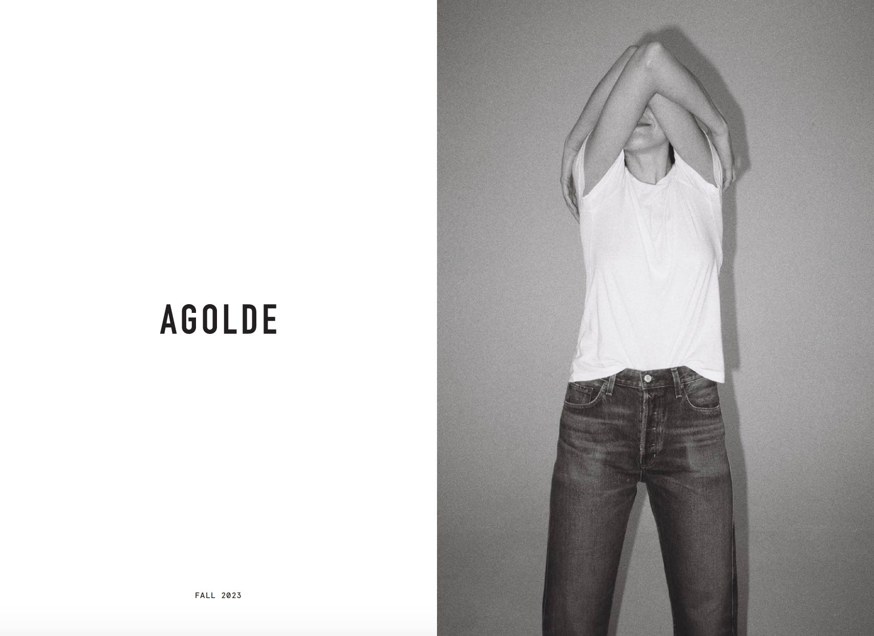 AGOLDE Fall 2023 Women s Look Book THE JEANS BLOG