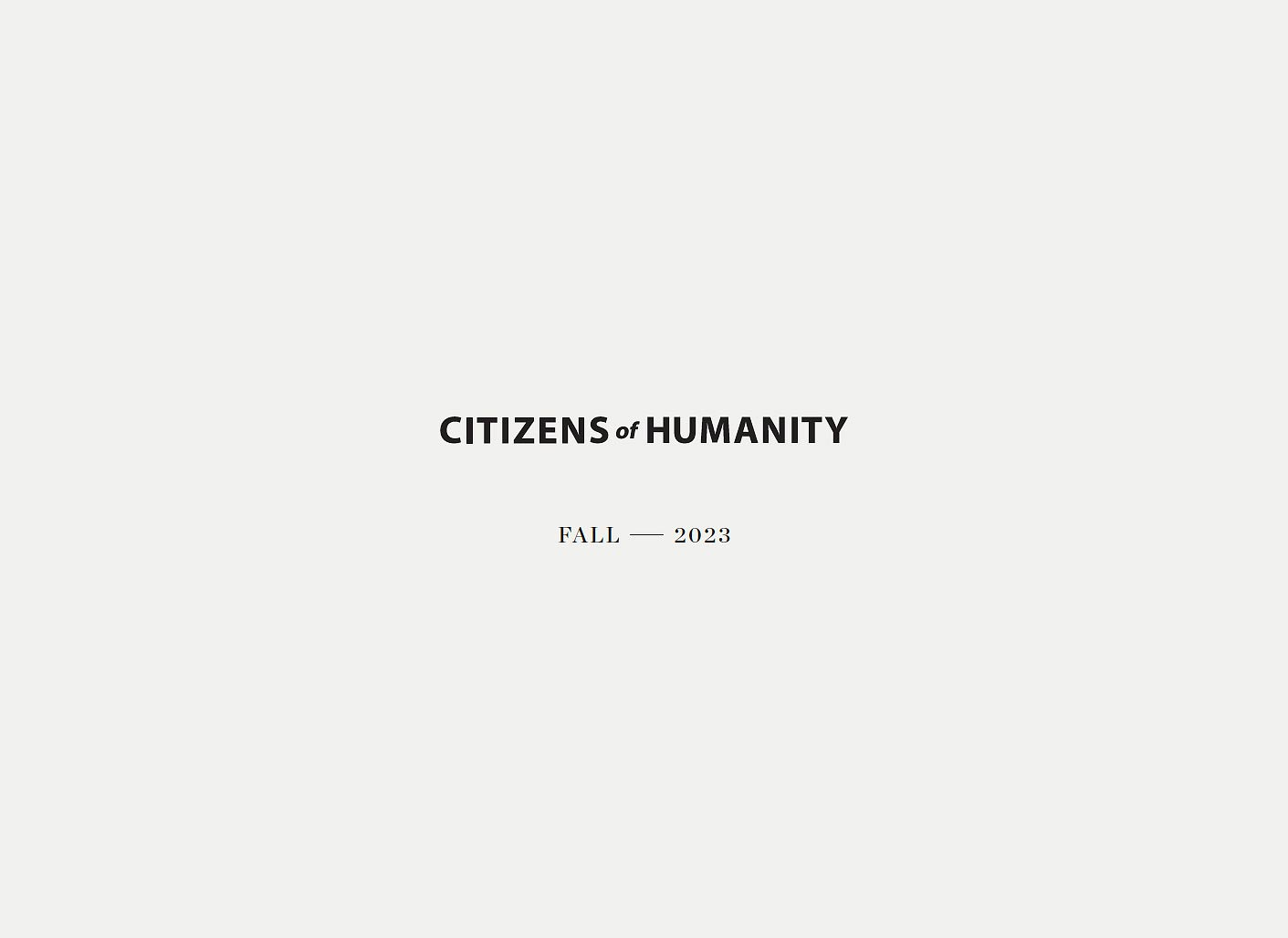 Citizens of Humanity Fall 2023 Women's Look Book - THE JEANS BLOG