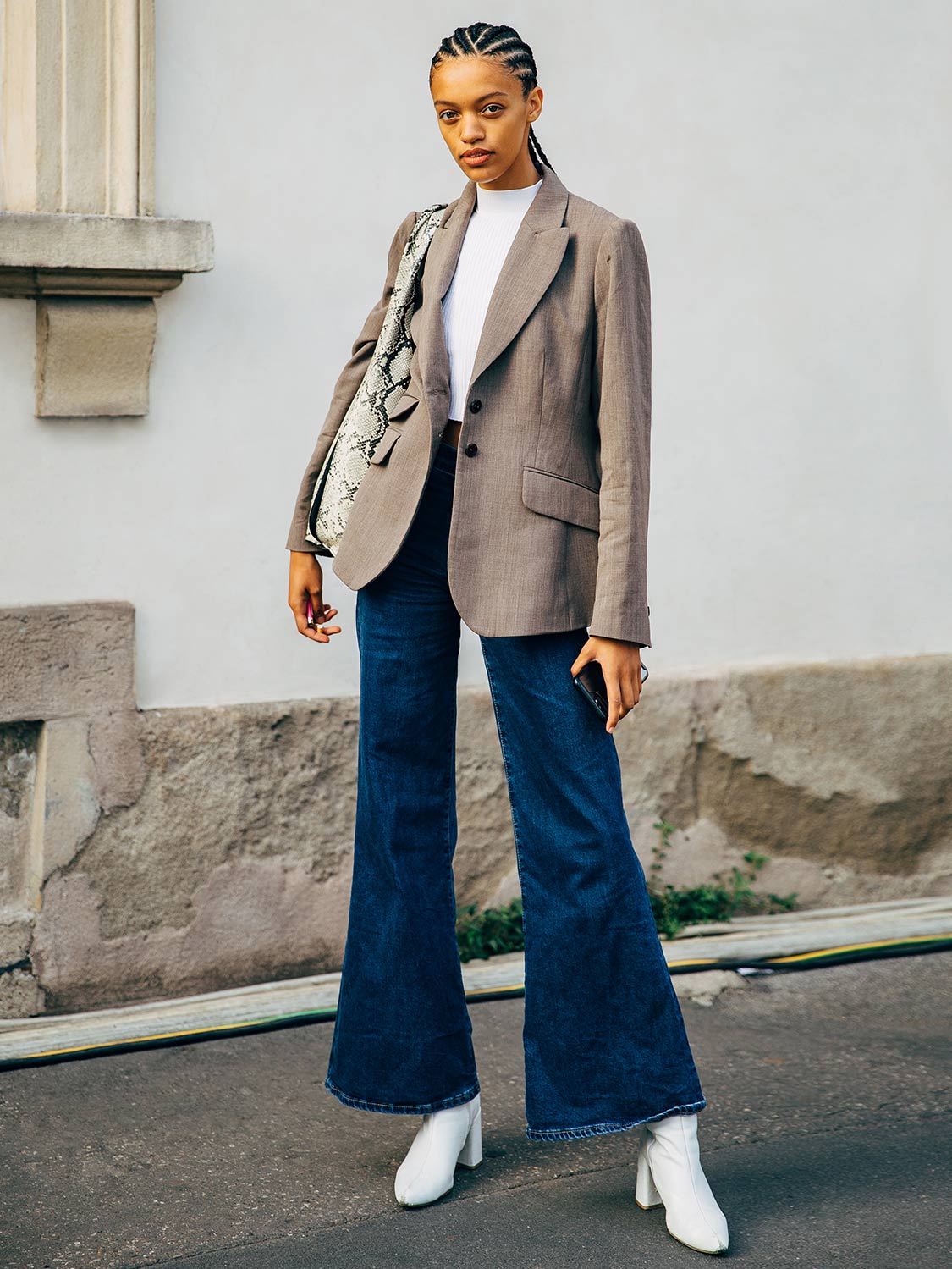 How To Style Your Flared Jeans: Best Street Style Ideas 2022